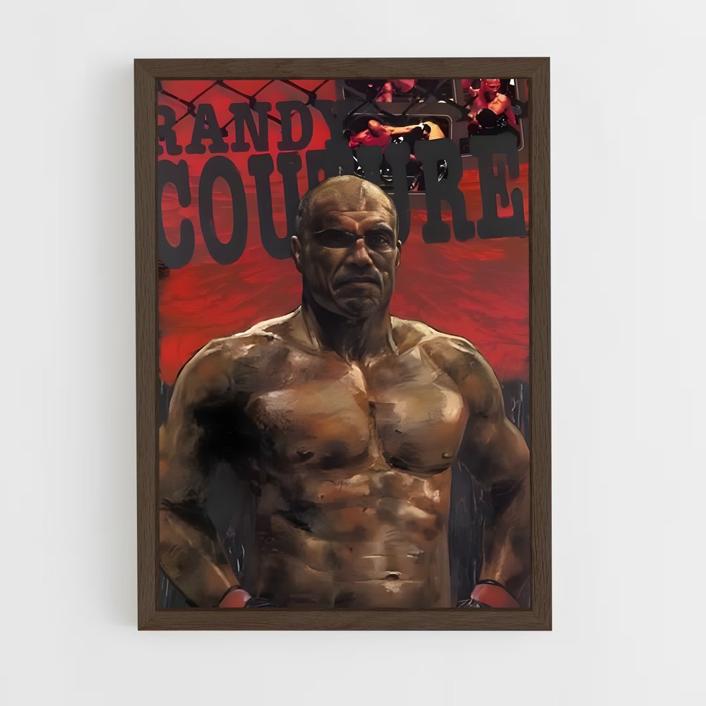 Poster Randy combat – affiche MMA (vue 5)